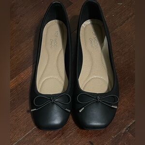 Black Ballet Flat Shoes Women’s Size 8